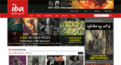 Desktop Screenshot of infectedbyart.com